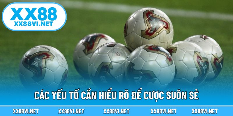 Các yếu tố cần hiểu rõ để cược suôn sẻ